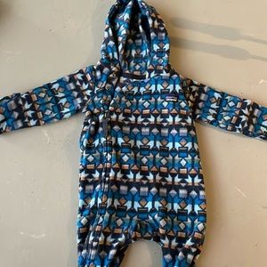 Patagonia Fleece Suit 0-3 months